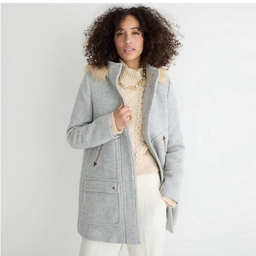 J Crew chateau parka